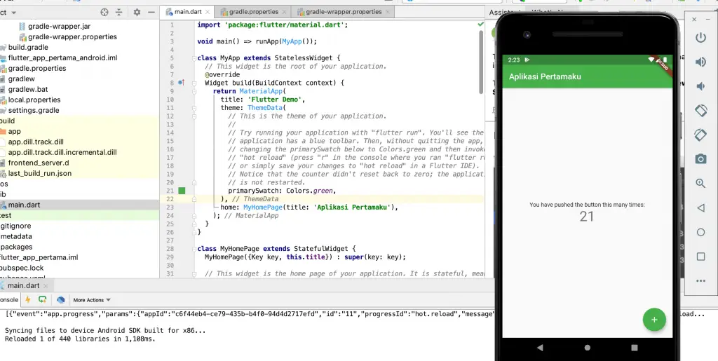 Install Flutter on Windows, Mac OS and Linux