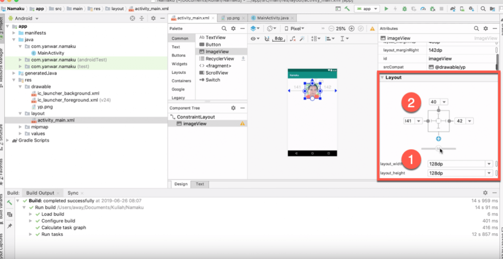 Android Studio Tutorial – Create the First Android Application